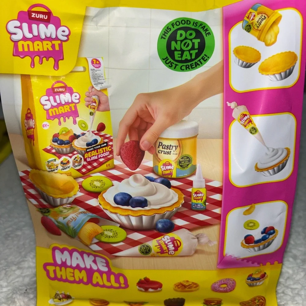 Slime Mart Realistic Slime Food - Fruit Tart